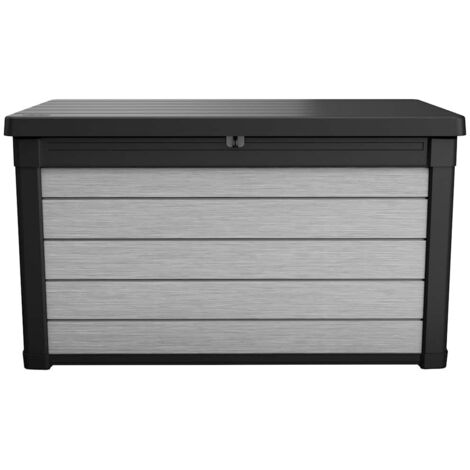Keter Denali 100 - Contenitore per cuscini, 380 l, colore: Grigio