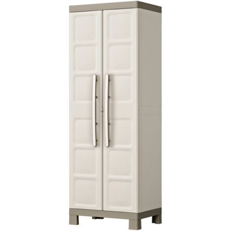 Keter Excellence Armadio da Esterno Alto 4 Ripiani Regolabili - ISTA 6 - 65X45X182H
