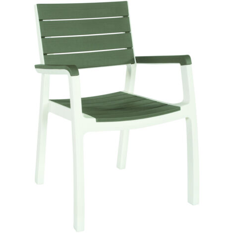 Keter – Fauteuil de jardin en résine anthracite – Largeur 59 cm – Hauteur 86 cm – Accoudoirs confortables – Résistant aux UV et à l'humidité