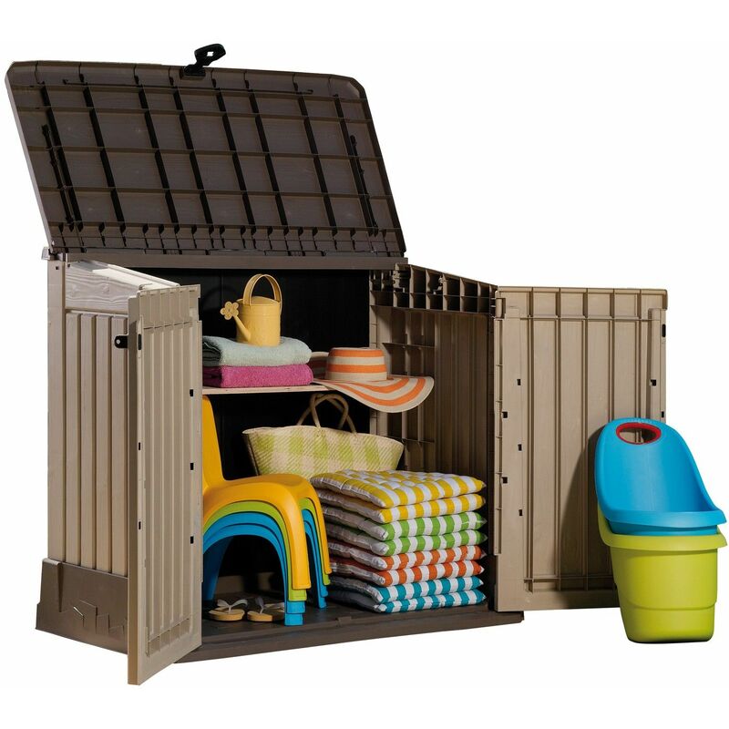 Keter Garten Aufbewahrungsbox Mulltonnenbox Gartenbox Store It Out