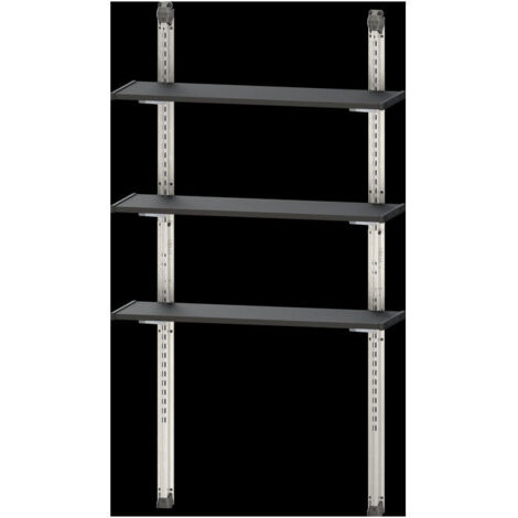 Keter KIT SCAFFALI 100 cm Nero