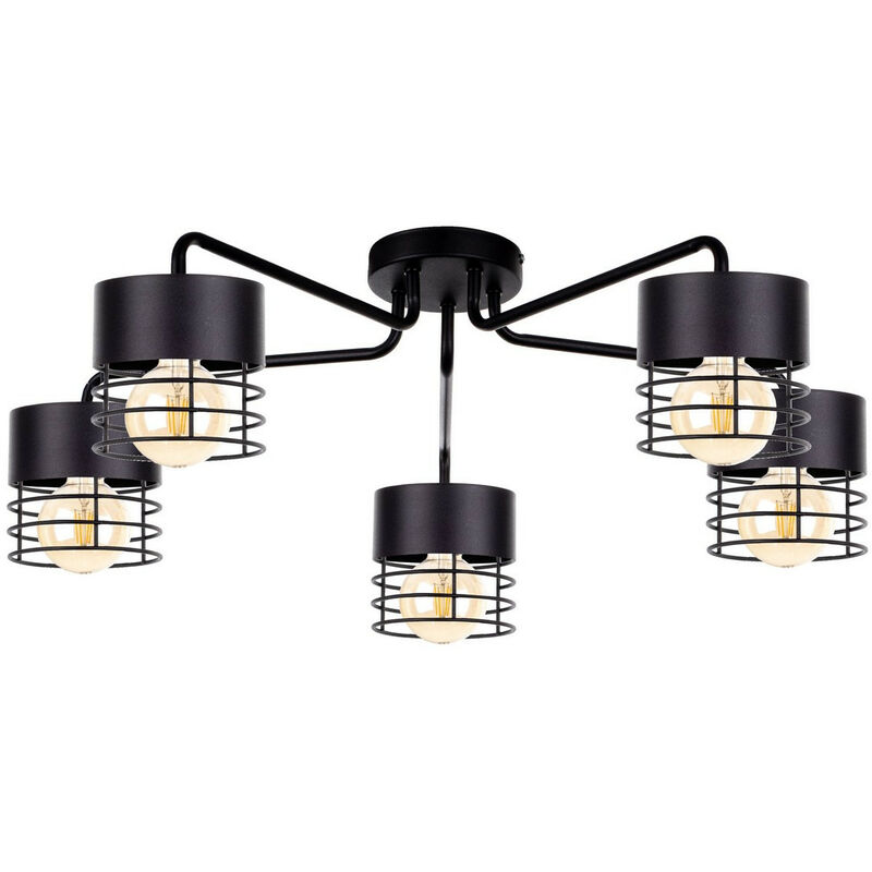 1141 Plafoniera a semi-incasso Elle Multi Arm