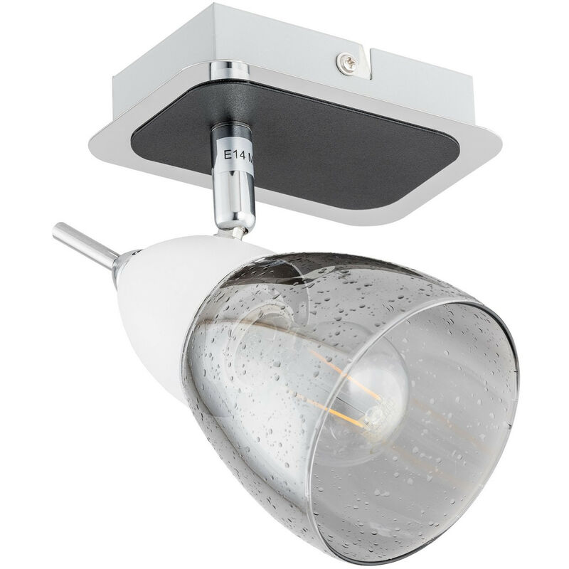 1501 Faretto Sky singolo bianco, 12 cm, 1x E14