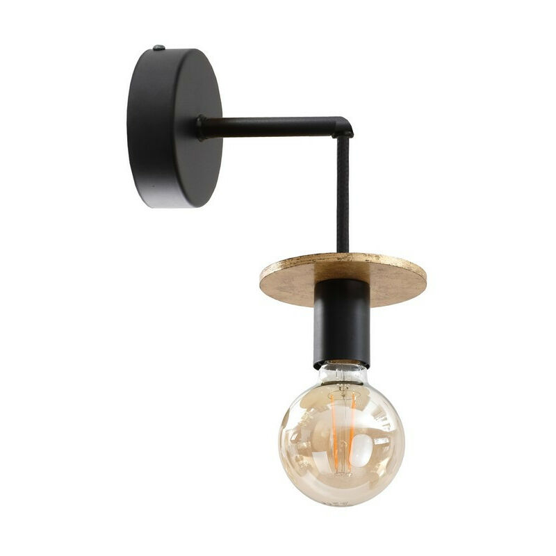 Image of Keter Lighting - 417 Lampada da parete Saturn Dome oro, 12 cm, 1x E27