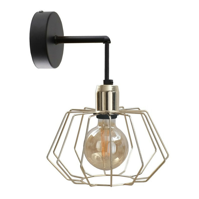 Image of Keter Lighting - 572 Lampada da parete Laya Oro, 25 cm, 1x E27