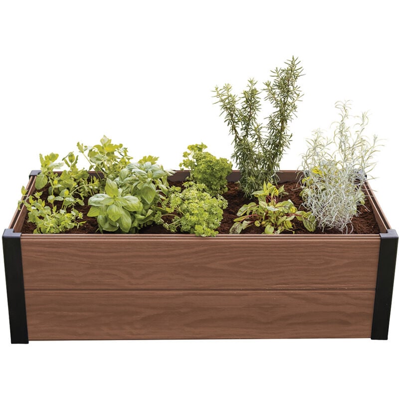 Bricoline - Keter Pot de Fleur Bordure de Pelouse de Jardin 106x50cm