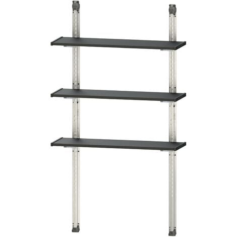 Keter REGAL-KIT 100 cm Schwarz