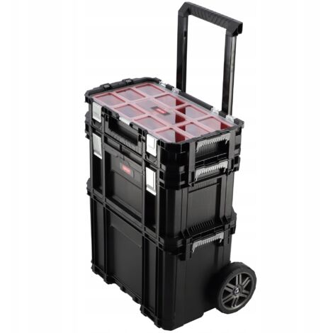 Keter Rolling System Werkzeugkasten 70 x 37 cm, schwarz
