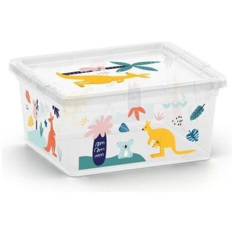 Keter Scatola Salvaspazio Box Style Wild Animals