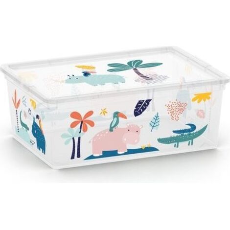 Keter Scatola Salvaspazio Box Style Wild Animals