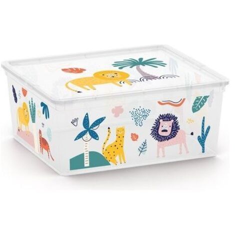 Keter Scatola Salvaspazio Box Style Wild Animals