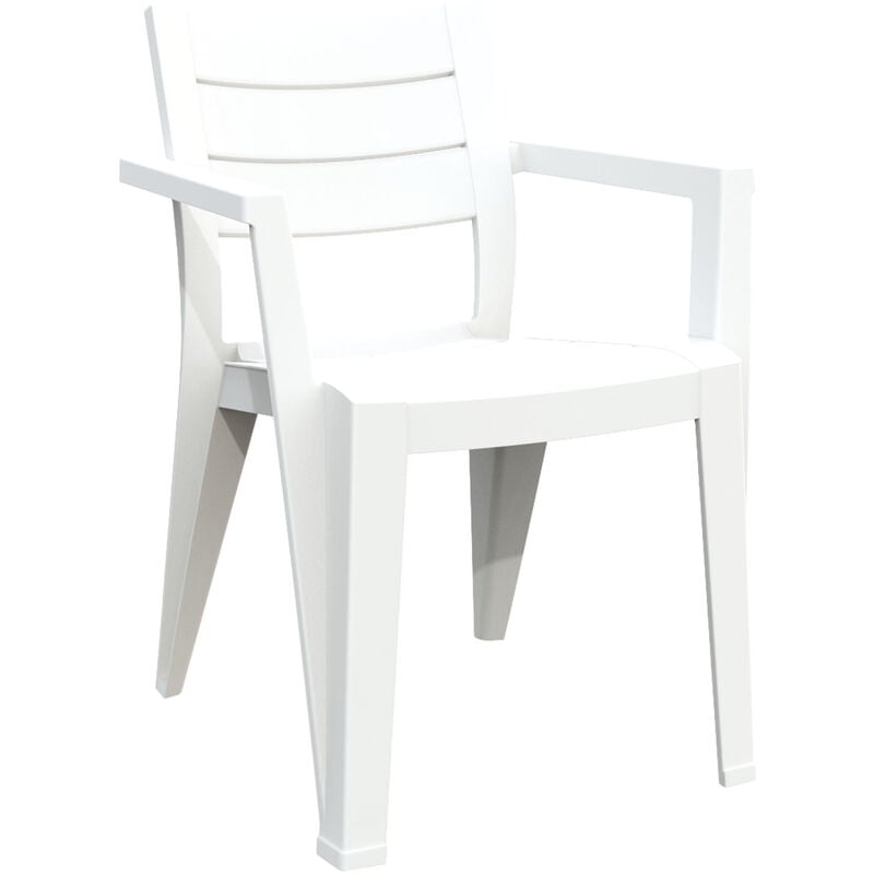 Chaise chaise Keter Julie Garden Effect White - White