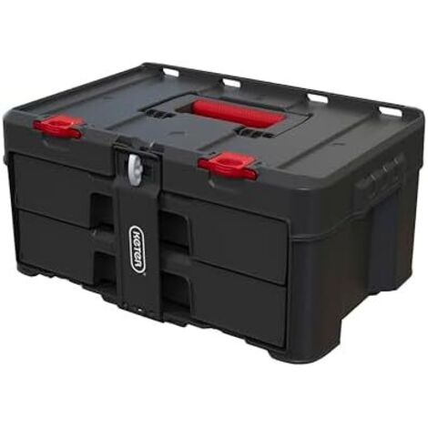 Keter Stack &amp Roll 253384 - Contenitore per utensili  (2 cassetti)