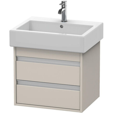 KETHO mobile lavabo 440x550x410mm tortora