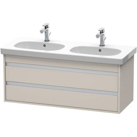 KETHO mobile lavabo 455x1150x480mm tortora