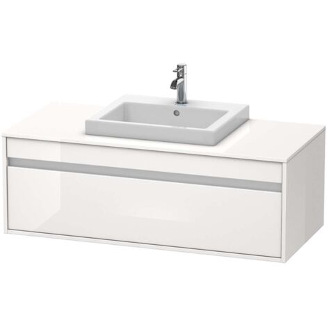 KETHO mobile lavabo 550x1200x426mm bianco lucido