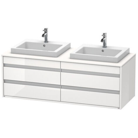 KETHO mobile lavabo 550x1400x496mm noce scuro