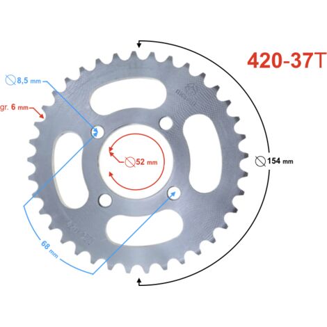 Kettenrad 37/420 für Cross 110