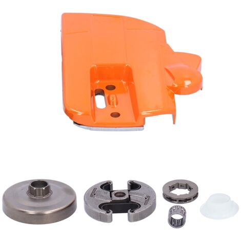 Kettenrad-Kupplungsdeckel-Kit 353 351 350 346XP 345 Stabile Leistung Gartengerte Eisen