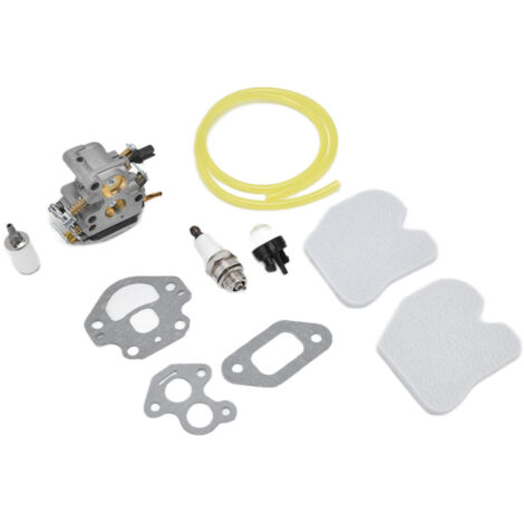Kettensägen-Ersatzteil: Vergaser-Reparatursatz + Luftfilter (Stahl, 220 g) für Husqvarna 235/240/236/E