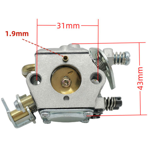 Kettensägenvergaser 137 MT3700 WT781 WT781E 231756DR 909-109, hochpräziser Kraftstoffmischer für Kettensägen, konstante Leistung, Original-Ersatzteil