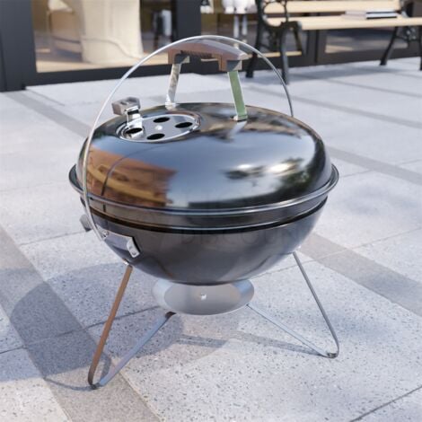 Kettle BBQ Charcoal Small Barbecue Garden Outdoor Freestanding Portable Grill