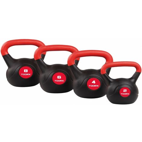 Kettlebell - 2 kg - rivestita in pvc