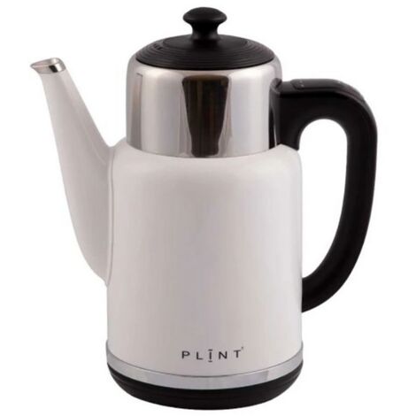Kettles - Stainless Steel/Plastics - L15 x W22 x H27 cm - White