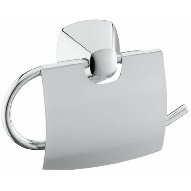 City.2 - Porte-papier de toilette avec couvercle, chrome 02760010000 - Keuco