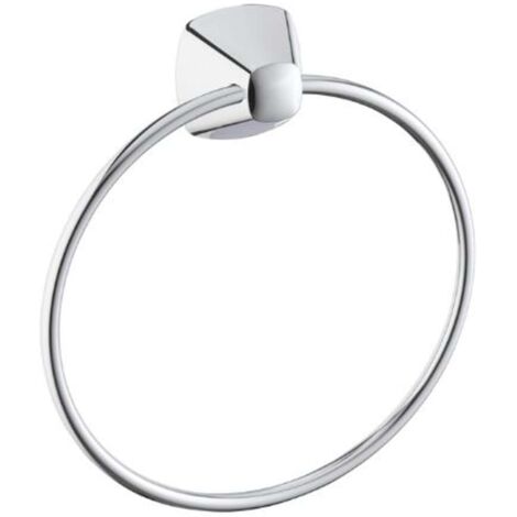 KEUCO CITY.2 anneau porte-serviettes, chromé, orientable,