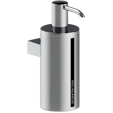 Keuco Desinfektionsmittelspender 04953370100 Wandmodell mit Pumpe, 250ml, chrom