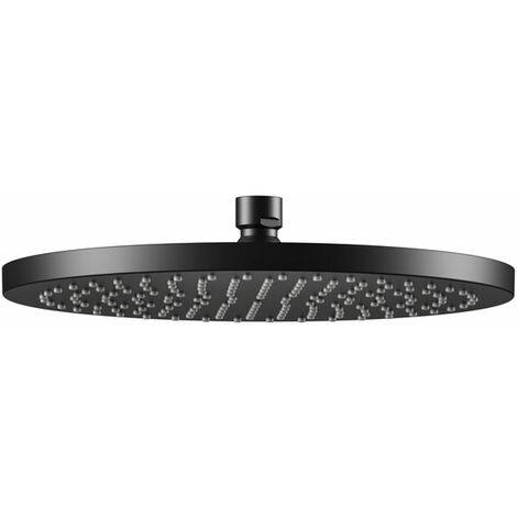 Keuco Docce - Soffione doccia, diametro 25 cm, nero opaco 59886370201