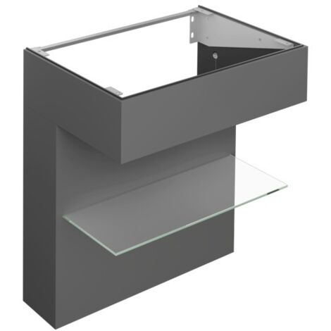 Mobile Sottolavabo In Legno Antico 80x30x60 Cm – Truciolare Antiumidità, Ampio Spazio, Per Bagno E Cucina