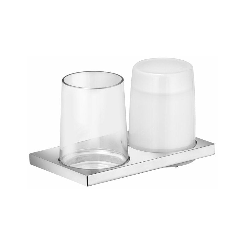 

Keuco Edition 11 doble soporte 11153, completo, cristal genuino, cromado - 11153019000