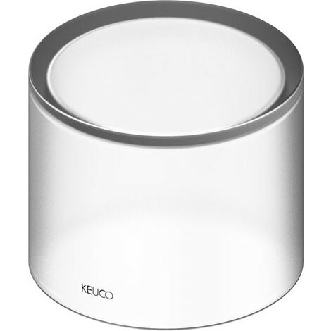 KEUCO Edition 11 Echtkristall-Stülpglas für Lotionspender Weiß 19952000013