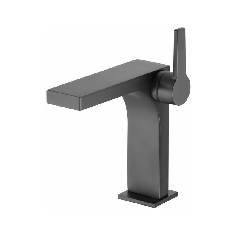 

Keuco Gmbh&co.kg - Keuco Edition 11 Mezclador monomando de lavabo 150, 51102 con desagüe automático, color: Negro cromo cepillado - 51102130000