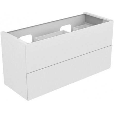 KEUCO EDITION 11 Meuble sous-lavabo pour double lavabo encastré,