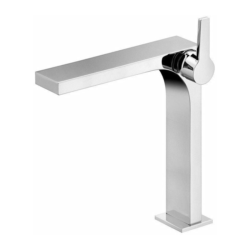 

Keuco - Mezclador monomando de lavabo EDITION 11250 sin vaciador automático, cromo negro pulido