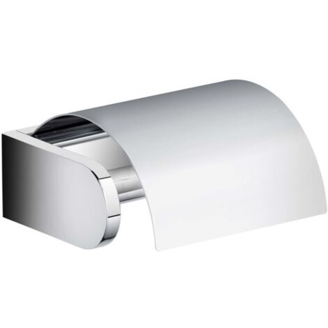 KEUCO Edition 300 Toilettenpapierhalter mit Deckel verchromt, 30060010000