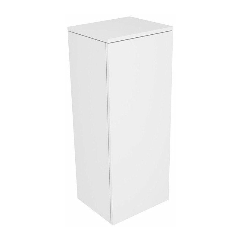 

Mueble intermedio EDITION 400350 x 894 x 300 mm bisagra de puerta derecha blanco, vidrio petróleo mate KEUCO