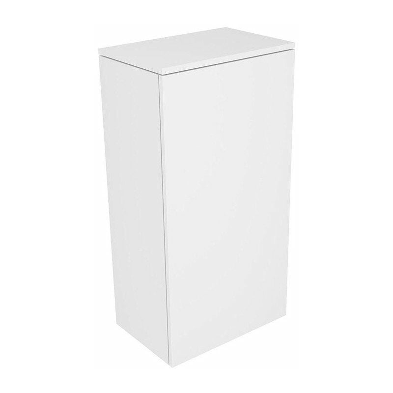

Armario intermedio EDITION 400450 x 894 x 300 mm bisagra de puerta izquierda blanco, vidrio petróleo mate KEUCO