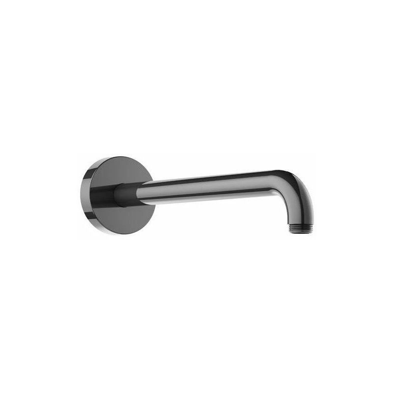 

Keuco - Brazo de ducha ELEGANCE para conexión a la pared saliente de 1/2 pulgada 312 mm cromo negro pulido