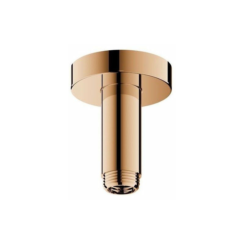 

Brazo de ducha ELEGANCE para conexión al techo de 1/2 pulgada, saliente de 100 mm, bronce pulido KEUCO
