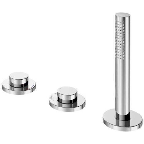 KEUCO EDITION 400 Dreiloch-Wannenmischer Wannenrand, 51530010500