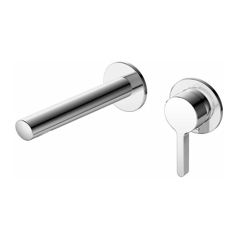 

Keuco - Mezclador monomando de lavabo EDITION 400 DN 15, empotrado, saliente 187 mm, bronce pulido