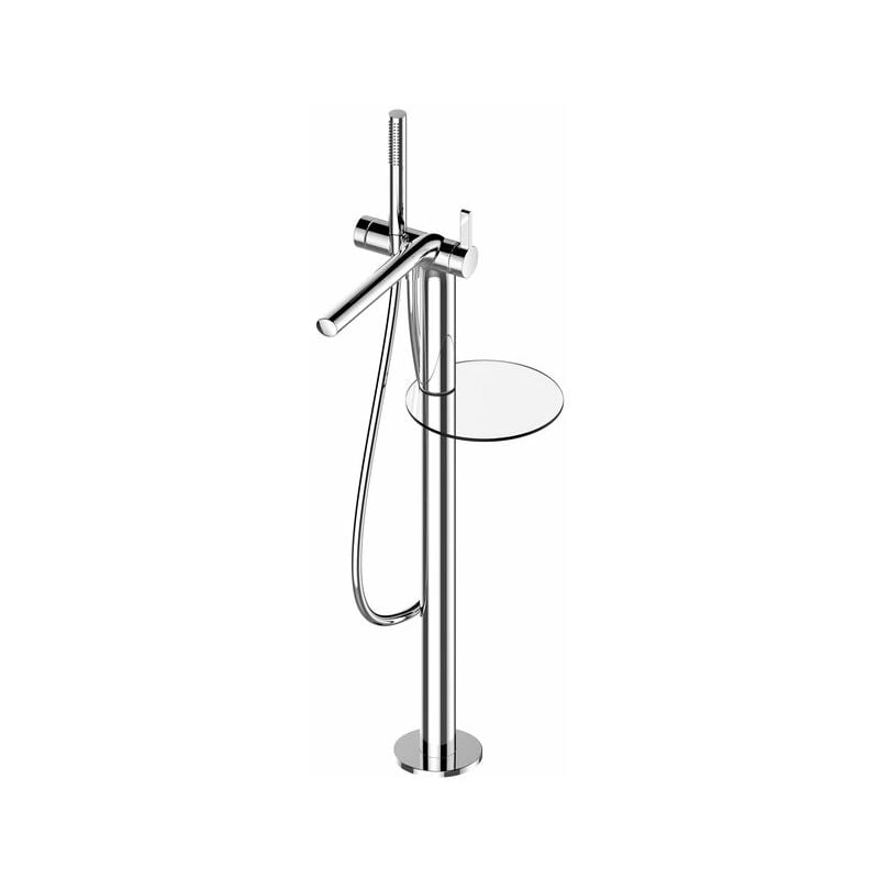 

Keuco Gmbh&co.kg - Keuco Edition 400 Mezclador monomando para baño 51527, instalación independiente, color: bronce cepillado - 51527030100