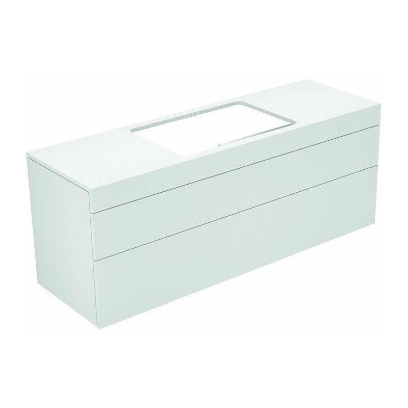 

Keuco - Mueble de baño EDITION 400 1400 x 546 x 450 mm roble antracita / roble antracita