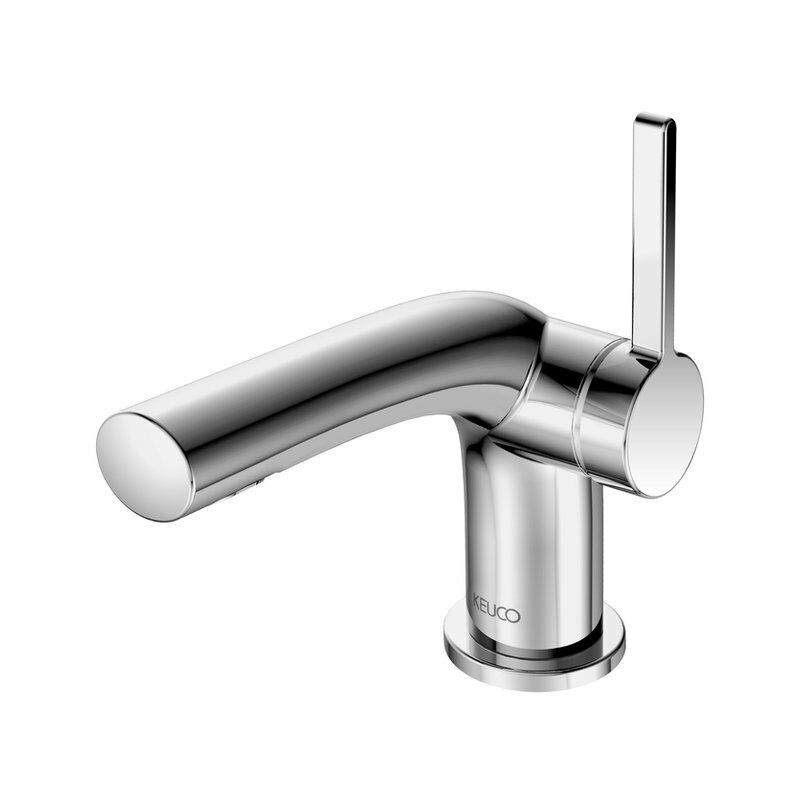 

Keuco Edition 400 Monomando lavabo 80 51504, sin desagüe automático, cromado - 51504010100
