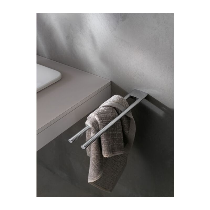 Keuco - Edition 400 - Porte-serviettes double, longueur 45 cm, chrome 11518010000