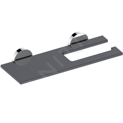 KEUCO EDITION 90 Support de papier toilette avec tablette,